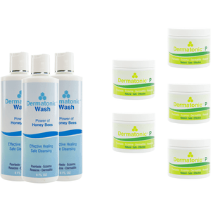 4 Dermatonic P(4oz)+1 Free & 2 Dermatonic Wash(8oz) +1 Free