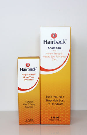 Hair Care Kit  (Hairback 2oz & Hairback Shampoo 8oz)