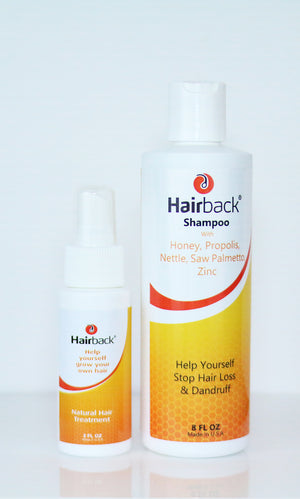 Hair Care Kit  (Hairback 2oz & Hairback Shampoo 8oz)